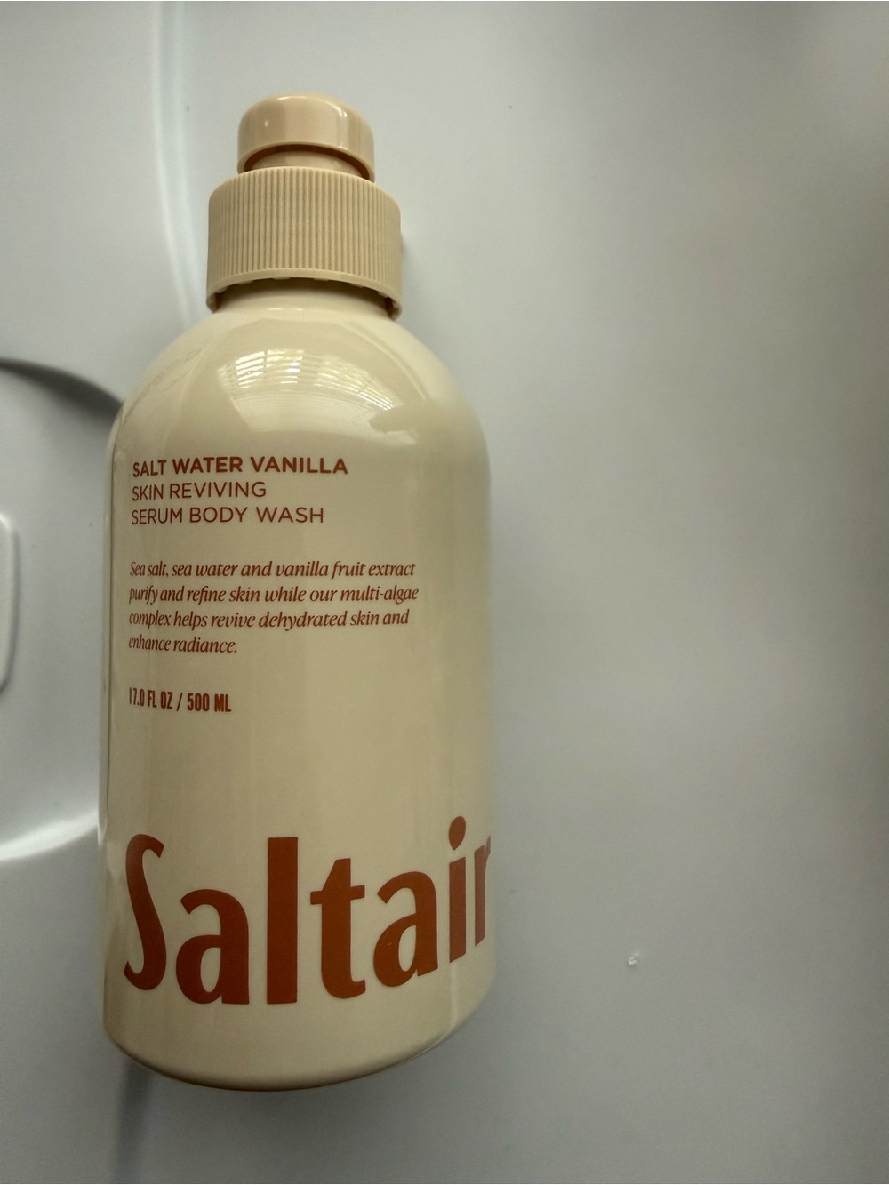 Saltair Salt Water Vanilla Skin Reviving Serum Body Wash